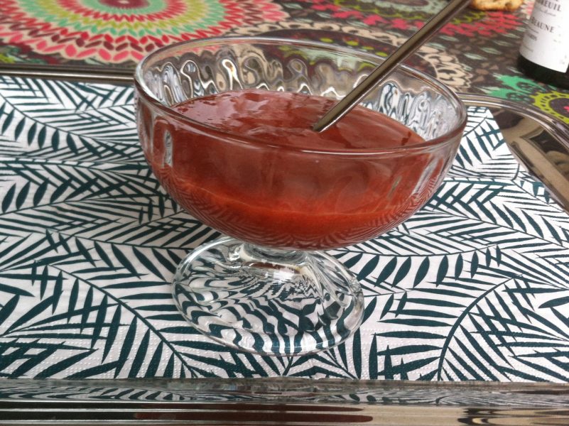 Compote de quetsches épicée à la cannelle et au gingembre Corinne